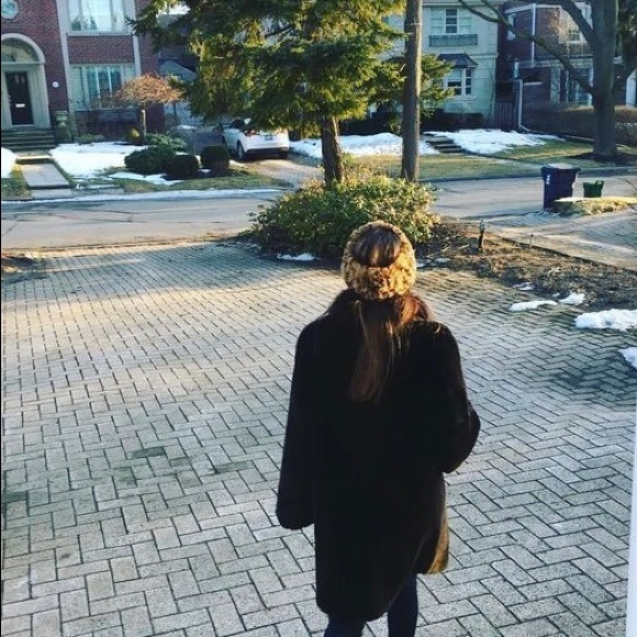 Rabbit Fur Headband - Ivory - Picture 2 of 2